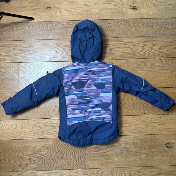 Columbia Alpine Action Ski Jacket SZ XS Blue Purple Omni Heat Winter Coat - Picture 2 of 12